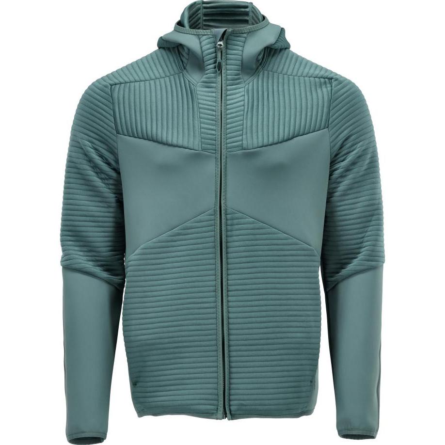 Mascot, Herren, Pullover, Kapuzen-Fleecepullover m. RV helles Waldgrün, Gr.XL, Grün, (XL)