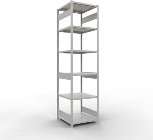 Actual product image Schulte Lagertechnik MULTIplus250 basic racking system with length ledgers