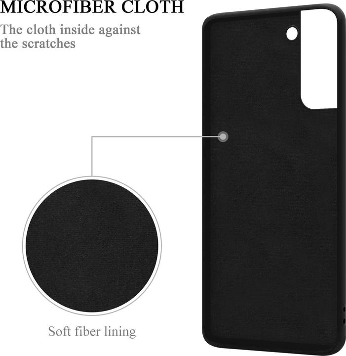 Produktbild Cadorabo HülleTPU im Liquid Schutz Case Silikon Design mit Ring (Samsung Galaxy S24+)