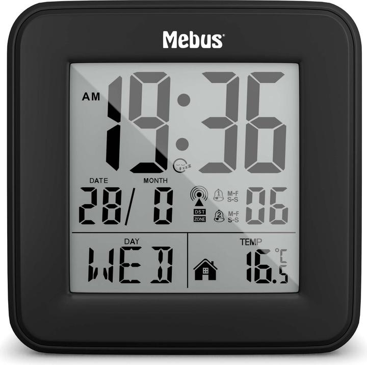 Mebus Radio-controlled alarm clock