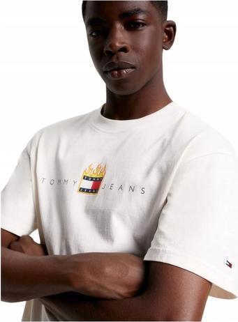 Produktbild Tommy Hilfiger Tjm Rlx Linear Fire Flag Herren T-Shirt (M)