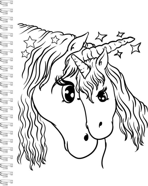 Produktbild Verlag:Einhorn-Malbuch für Kinde