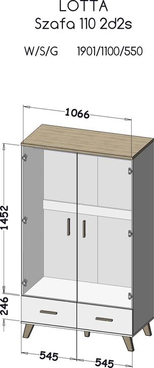 Produktbild Cama Lotta (110 x 55 x 190 cm)