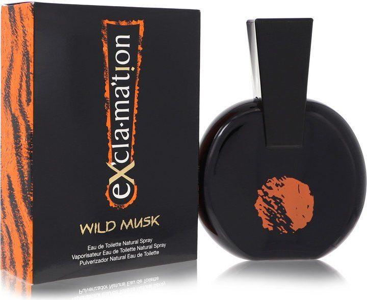 Actual product image Coty Exclamation Wild Musk by Eau De Toilette Spray 100 ml (Eau de toilette, 100 ml)