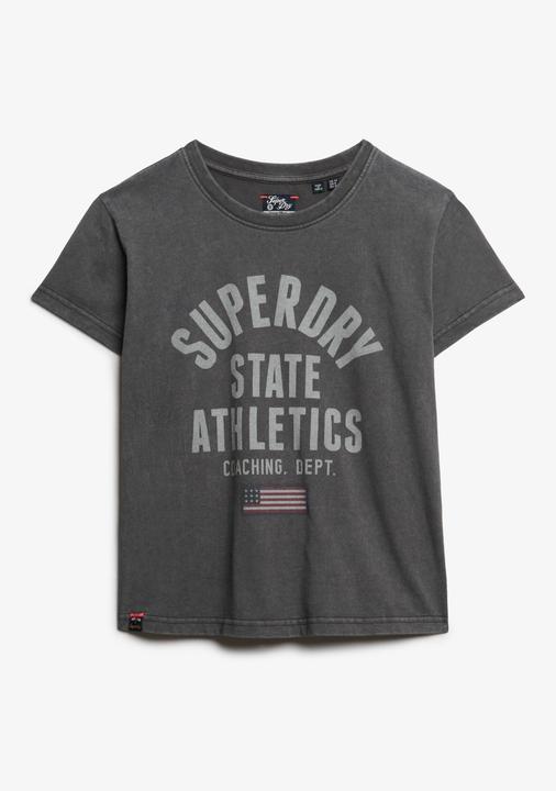Produktbild Superdry Figurbetontes Athletic T-Shirt mit Grafik (10XL)