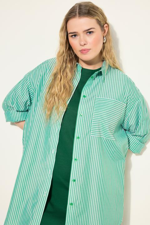 Immagine prodotto Studio Untold Camicia dal taglio oversize con righe, collo da camicia e maniche lunghe (42, 44)