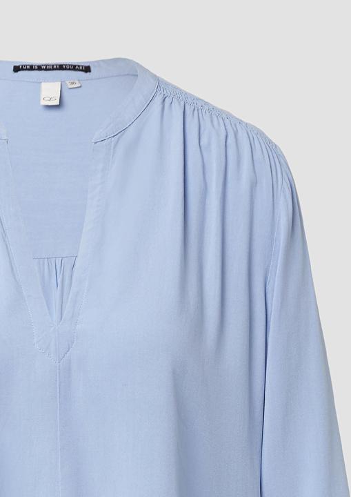 Actual product image S.Oliver Bluse Viskose-Bluse mit Raffung an der Schulter (32)