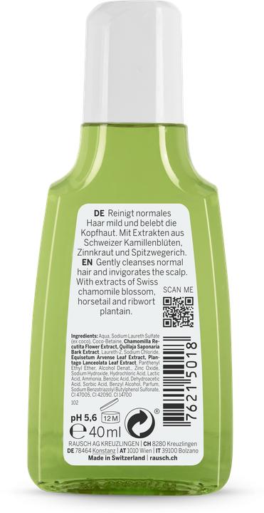 Produktbild Rausch Pflege mit Schweizer Kräutern (Flüssiges Shampoo, 40 ml)