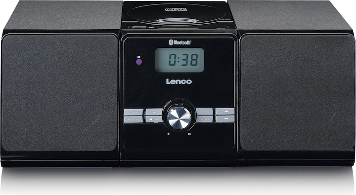 Image du produit Lenco MC-030BK (Bluetooth, Lecteur de CD, 2x 10 W)