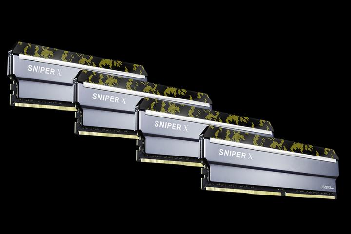 Actual product image G.Skill Sniper X Digital Camo (4 x 8GB, 3200 MHz, DDR4-RAM, DIMM)