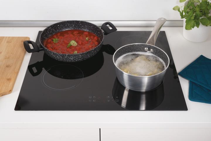 Actual product image Candy Idea KRCDJ642 Black Built-in 59 (59 cm, Induction hob)