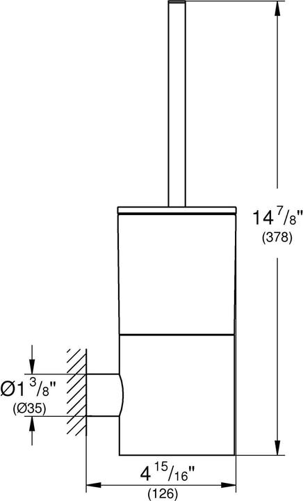 Immagine prodotto Grohe Set di spazzole per la toilette Atrio
