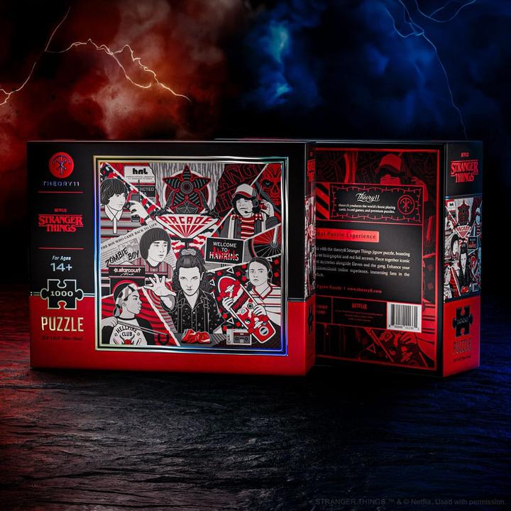 Produktbild Theory11 Stranger Things Multi-Dimensionales Puzzle (1000 Teile) (1000 Teile)