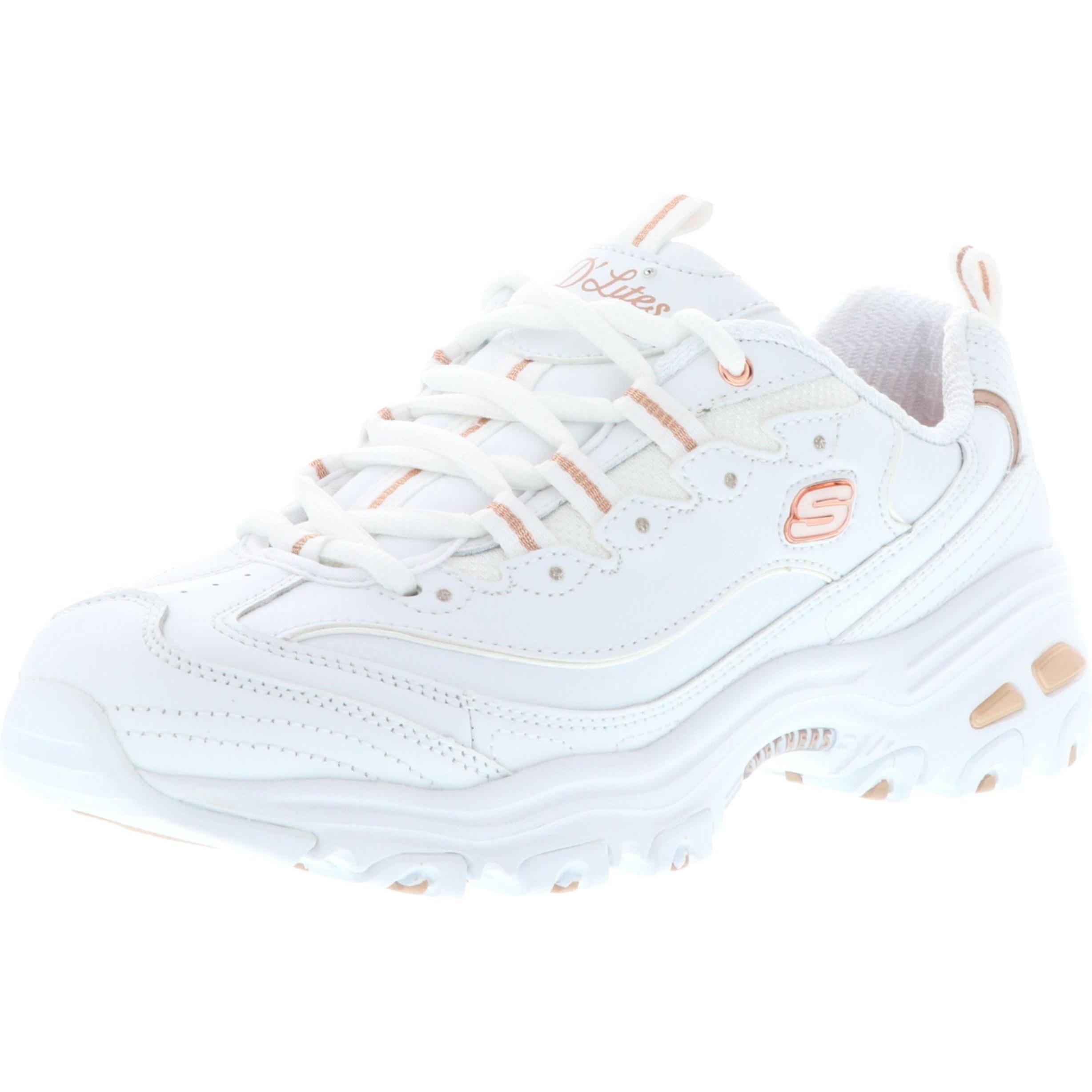 Skechers, Damen, Sneaker, Schnürschuhe, Weiss, (37)