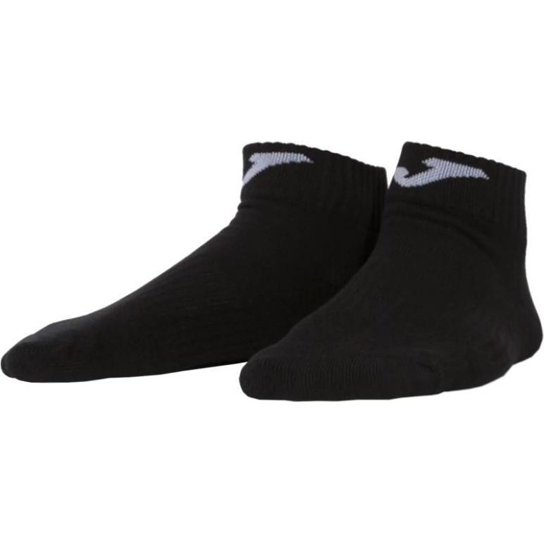Joma, Calzini, schwarze Knöchelsocken, Nero, (35 - 38)