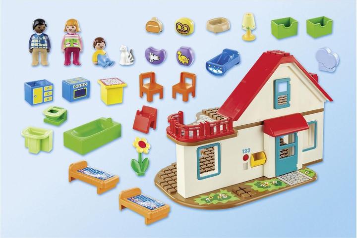 Immagine prodotto Playmobil Casa unifamiliare (70129, Playmobil 1.2.3)