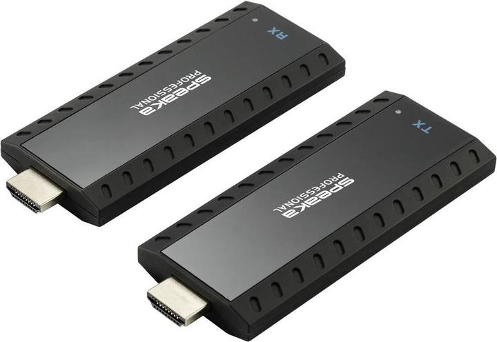 SpeaKa Professional HDMI® HDMI-Funkübertragung (Set) über Heimnetzwerk (IP-basiert) 30m