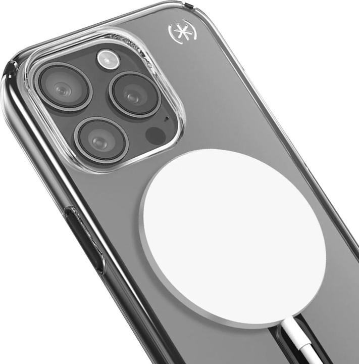 Immagine prodotto speck Custodia protettiva per iPhone 15 Pro MagSafe Presidio Perfect-Clear Click-lock Anti-rayures (Apple iPhone 15 Pro)