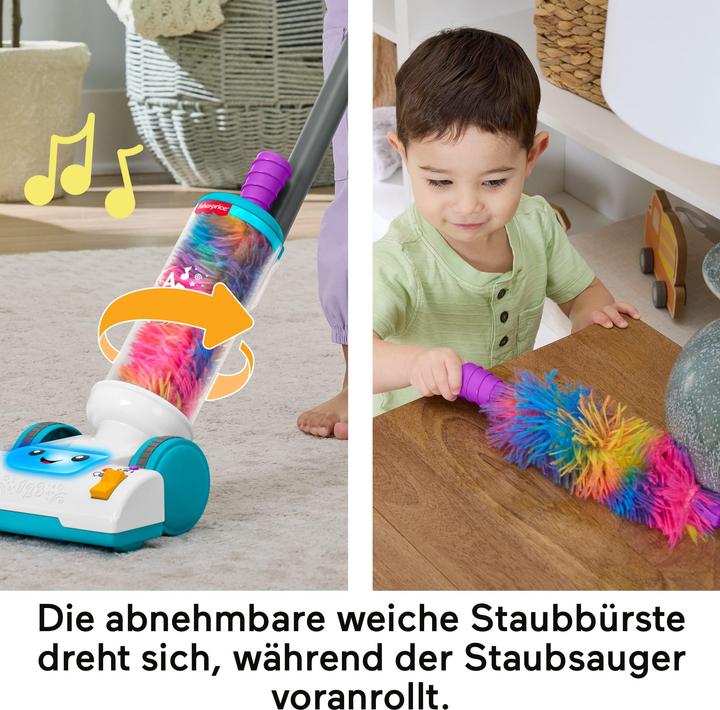 Produktbild Mattel Fisher-Price Lernspass Staubsauger (D, F, E, I, DU)