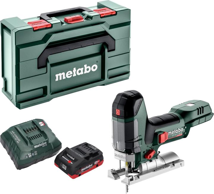 Produktbild Metabo ST 18 LT 130 BL Akku Stichsäge 18 V 130 mm Brushless + 1x LiHD Akku 4,0 Ah + Ladegerät +