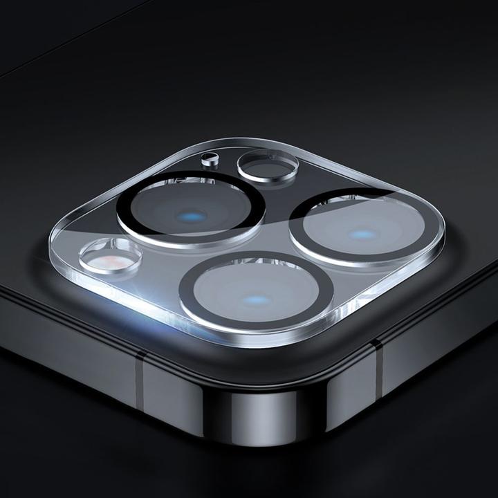 Actual product image Joyroom Camera protective glass for Apple iPhone 14 Pro, 14 Pro Max, 15 Pro, 15 Pro Max JR-LJ3 (1 pcs., Apple iPhone 14 Pro)
