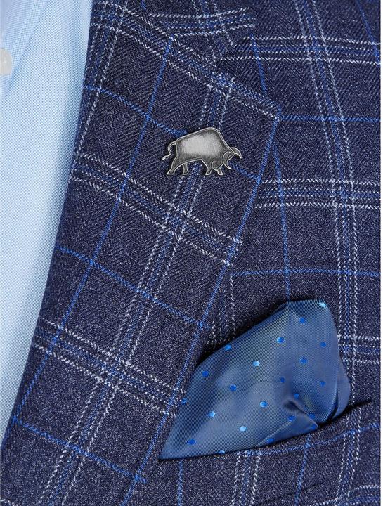 Actual product image Raging Bull Mens Checked Wool Blazer (M)