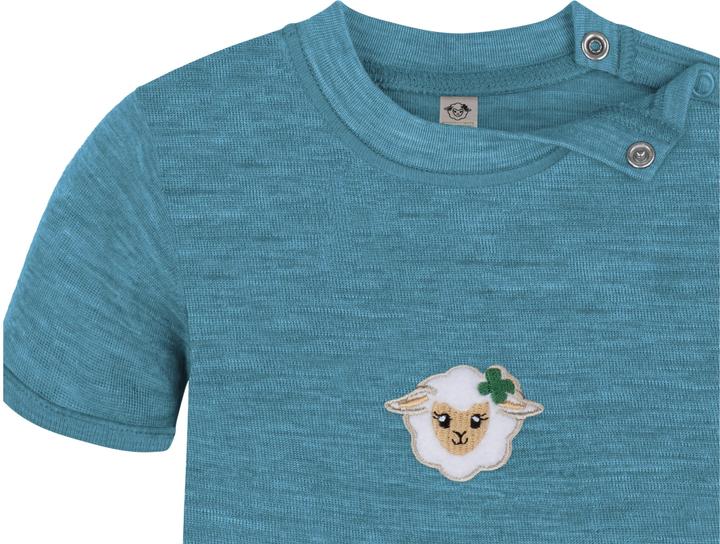 Actual product image Normani Set of 2 baby merino short-sleeved body "Tihoi" - 9309 (68)