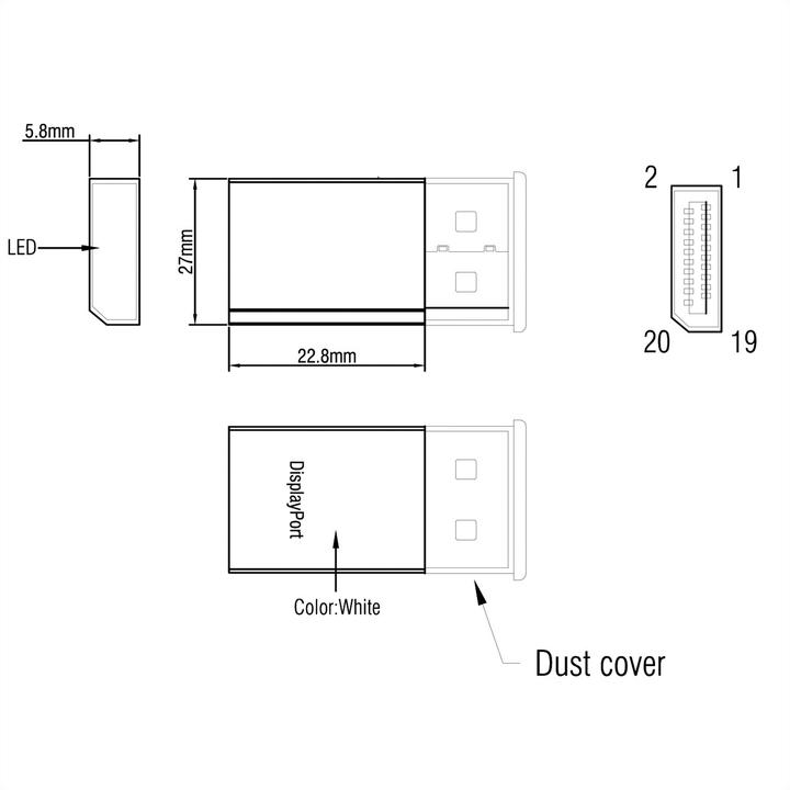 Actual product image Value DigitalPort zu (4 cm)