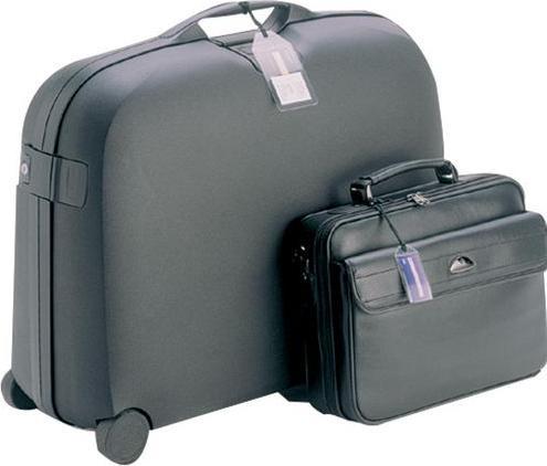 Actual product image Luggage tag for business cards colourless (10 Piece, 300 µm)