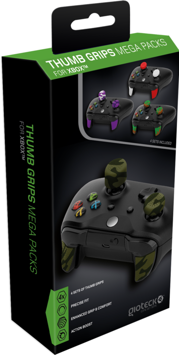 Image du produit Gioteck Poignées de pouce de sniper pour manette Xbox (Xbox Series S, Xbox One S, Xbox One X, Xbox Series X)