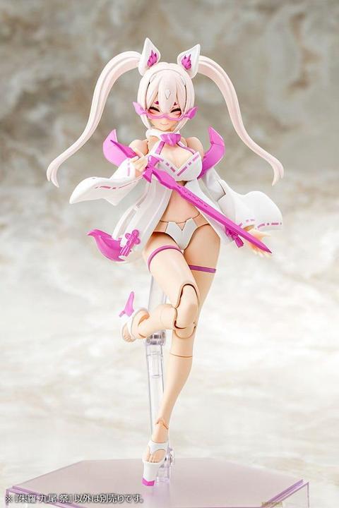 Actual product image Kotobukiya Megami Device Plastic Model Kit 1/1 Asra Nine-Tails Matsuri 14 cm