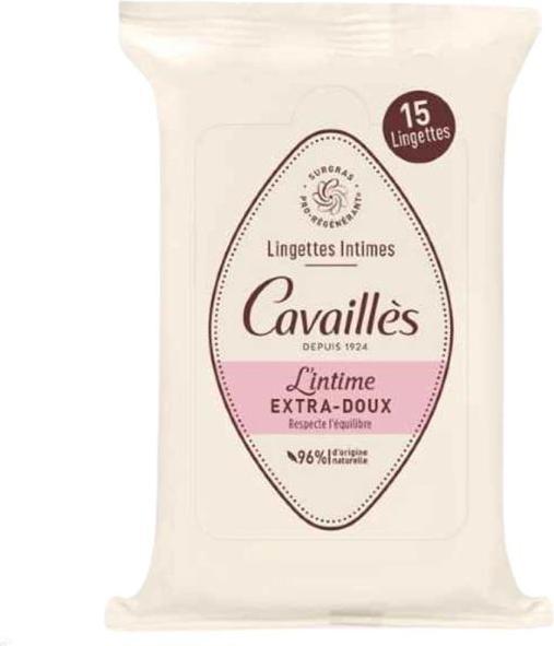 Image du produit Roge Cavailles Lingettes intimes Rogé Cavaillès Extra Douces Btl 15 pces (Lingettes intimes)