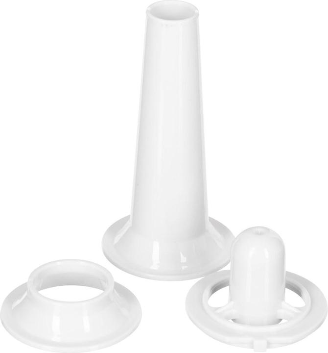 Produktbild MPM MMM-05 Elektrischer Fleischwolf, 3 Lochscheiben 3mm, 5mm, 7mm, Würstchen Füllen, Rücklauffunkti