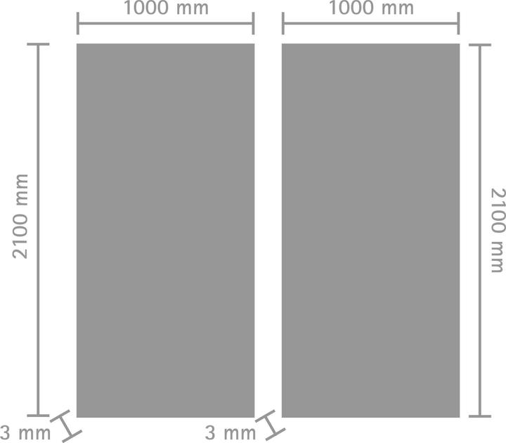 Produktbild Schulte DecoDesign Dekor (Duschrückwand (einzeln), 0.03 cm, 210 cm)