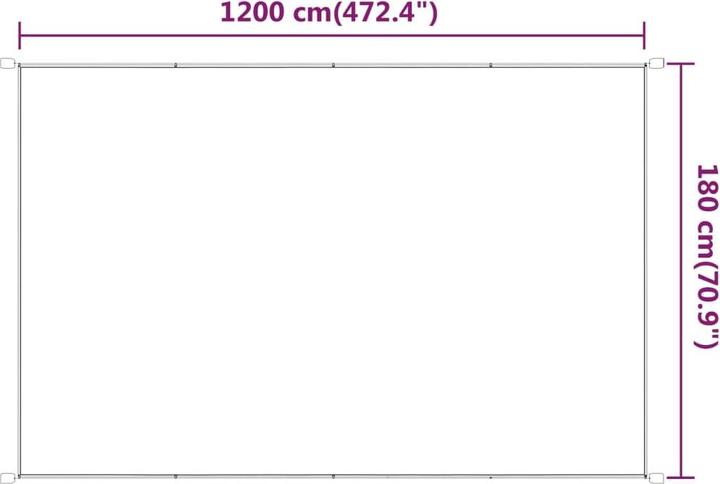 Image du produit VidaXL Senkrechtmarkise (1.80 m)