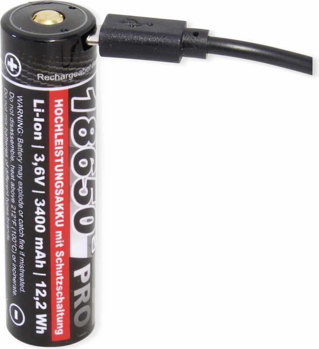 Image du produit Kraftmax Pro Li-Ion 18650 (1 pcs, 18650, 3400 mAh)