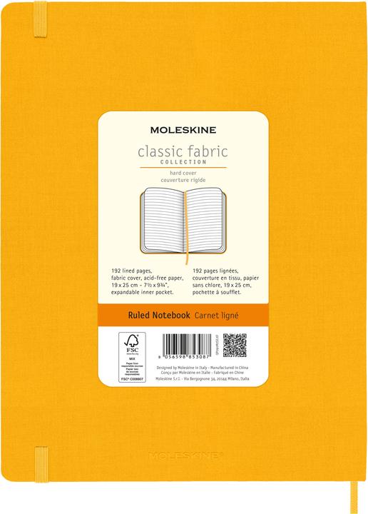 Actual product image Moleskine COLOR - notebooks (25 x 19 cm, Lined)