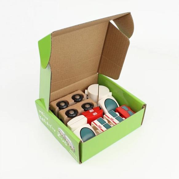 Produktbild Neue Freunde Mein Kreativ Zug Set 1 - ICE & Güterzug