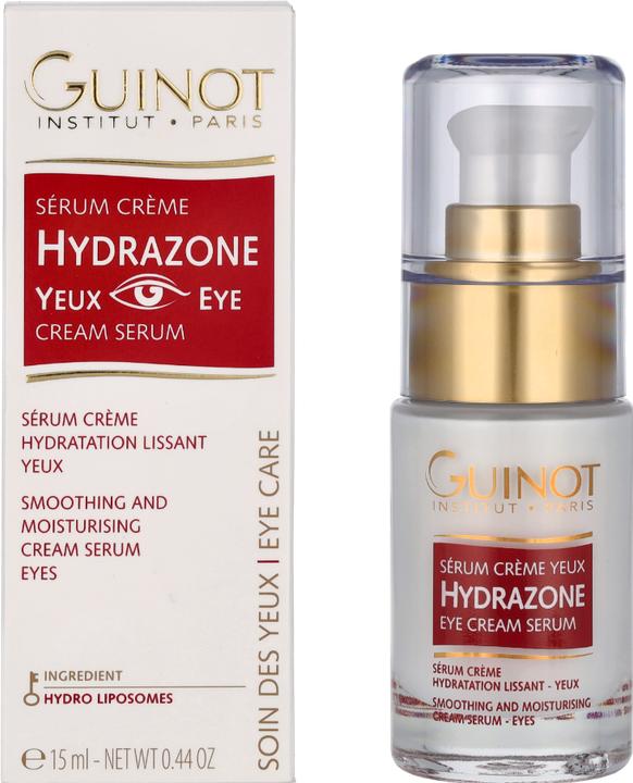 Actual product image Guinot Hydrazone Yeux Moisturising Eye Cream Serum 15ml (Eye care serum, 15 ml, Day)