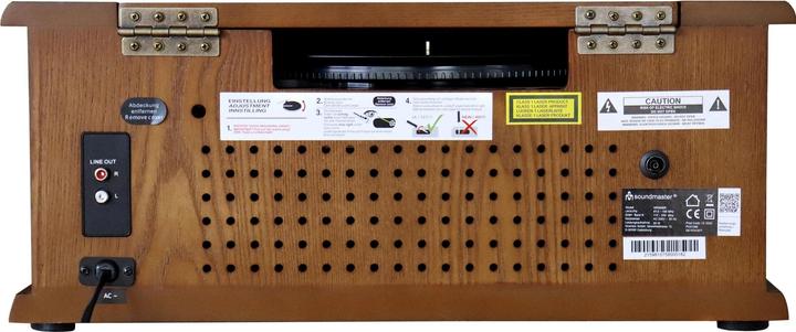 Produktbild Soundmaster NR566BR (Plattenspieler, Bluetooth, CD Player, 2x 5 W)