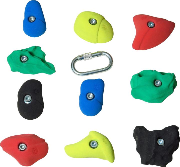 Sport-Thieme Climbing Handle Set Medium (Multicoloured)