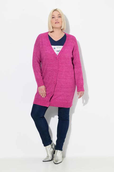 Actual product image Ulla Popken Oversized Knit Cardigan (58)