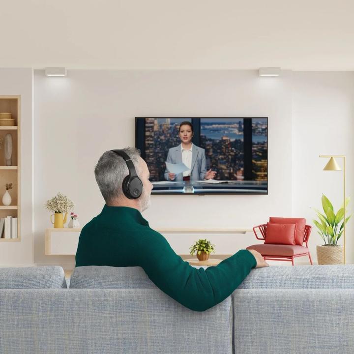 Produktbild Hama Fernseh-Kopfhörer (Keine Geräuschunterdrückung, 16 h, Kabelgebunden, Kabellos)