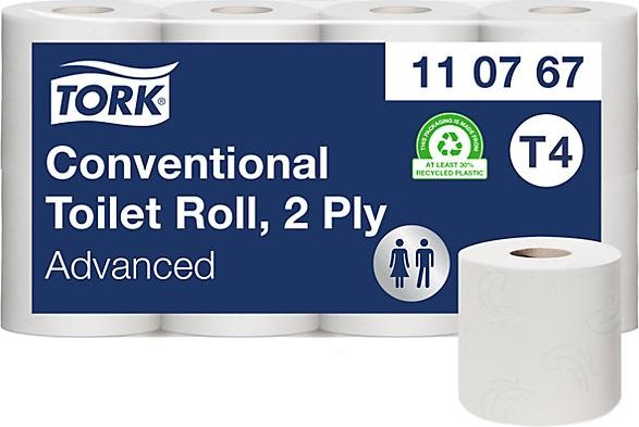 Actual product image kaiserkraft Toilet paper, standard household roll (64 x)