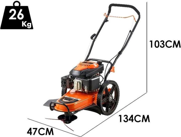 Image du produit Makita Redback Débroussailleuse 4 temps avec roues à essence (Essence)