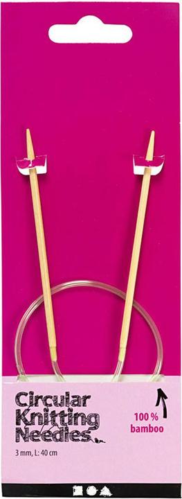 Produktbild Creativ Company Rundstricknadeln 3 mm, 40 cm