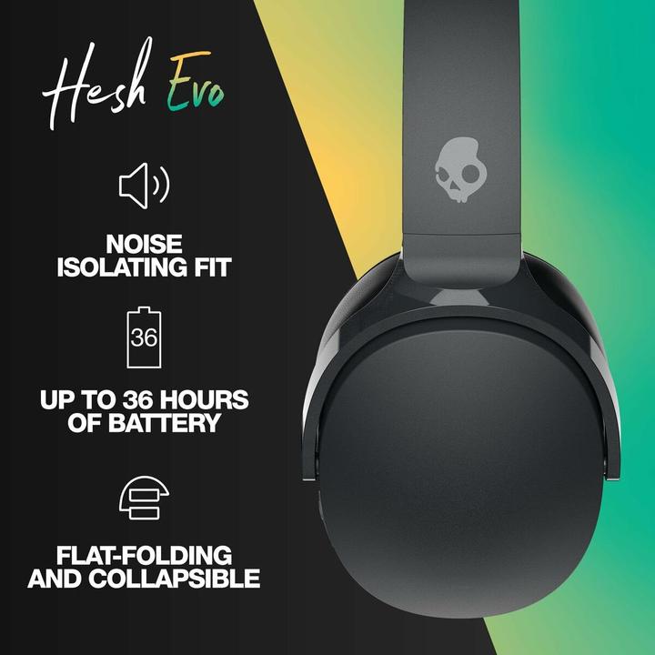Produktbild Skullcandy Hesh Evo (Passive Geräuschunterdrückung, 36 h, Kabelgebunden)