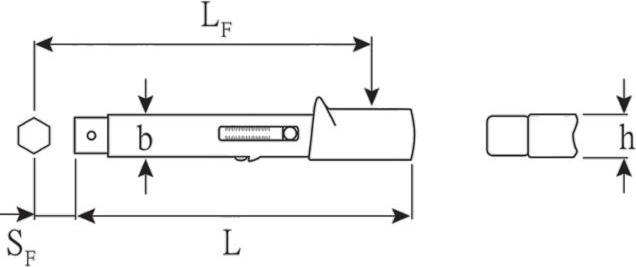 Actual product image Stahlwille Torque wrench (8 Nm, 40 Nm)