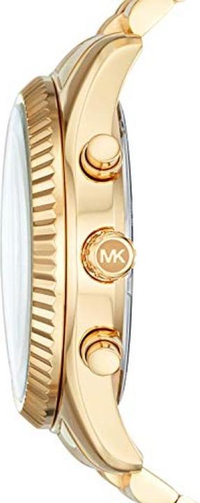 Produktbild Michael Kors Lexington Horloge voor heren uurwerk met chronograaf en roestvrij stalen of leren band (Chronograph, 44 mm)