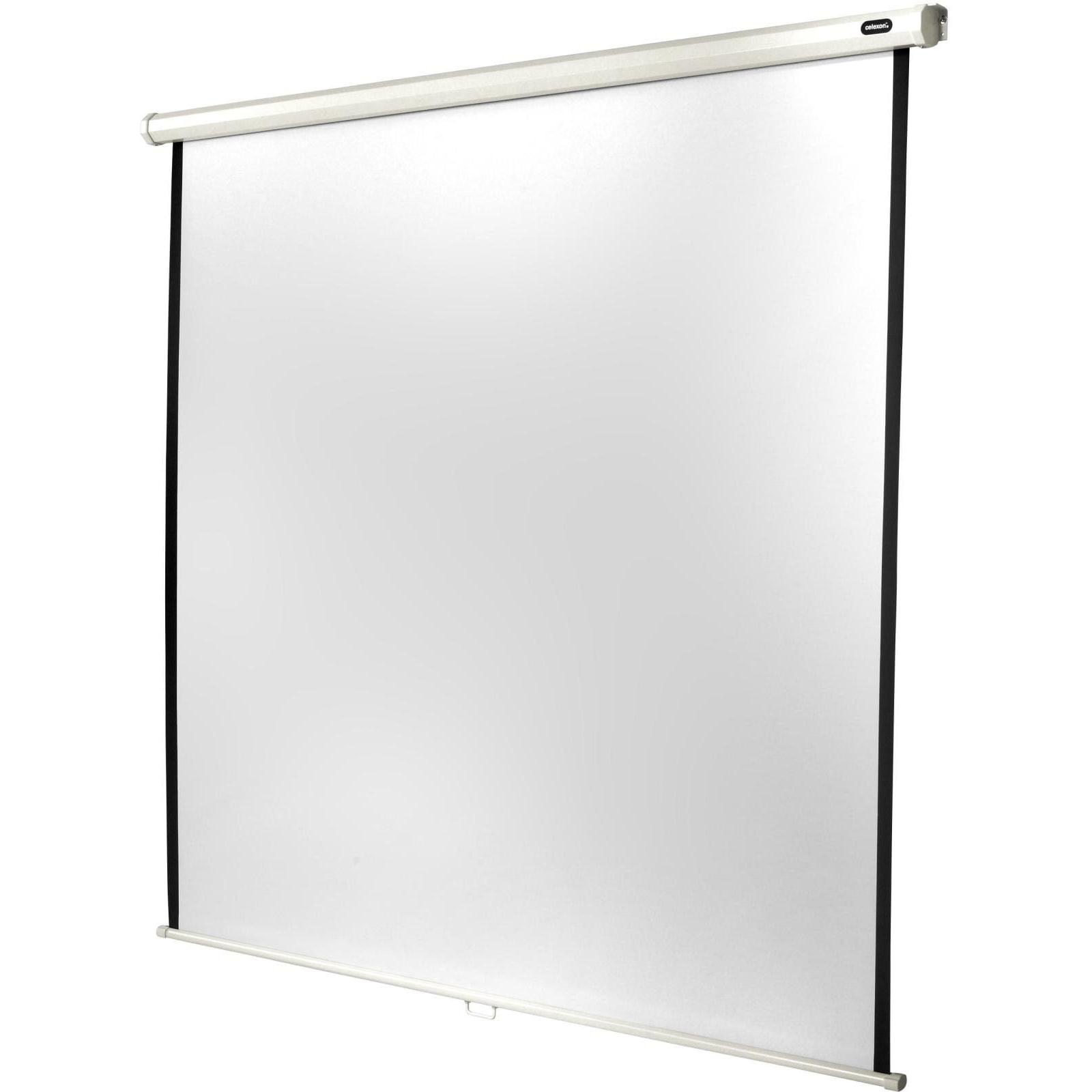 Thumbnail - Celexon Rollo Economy, Leinwand, 1:1 (88.98", 1:1), Leinwand, Weiss
